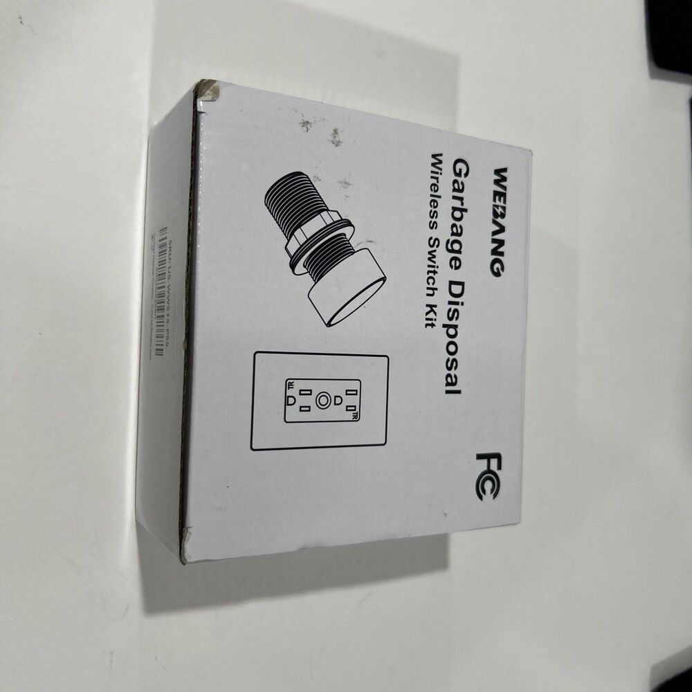WEBANG Garbage Disposal Wireless Switch Kit, Sink Top Waste Disposer